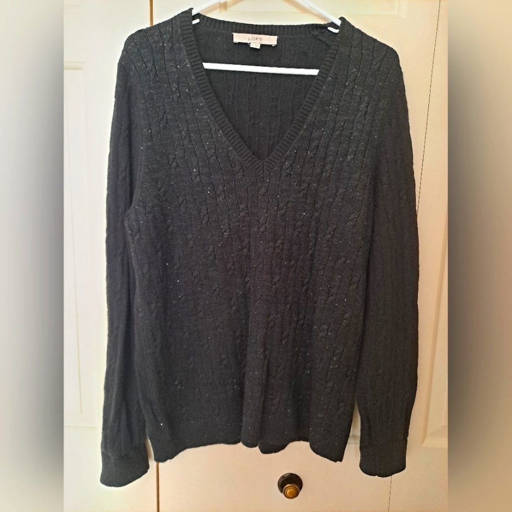 Loft Sequin Sweater